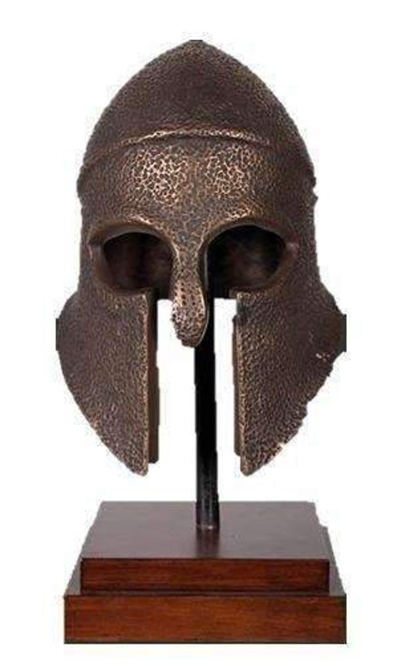 Helmet Achilles Replica Display Greek hero of the Trojan War Etsy