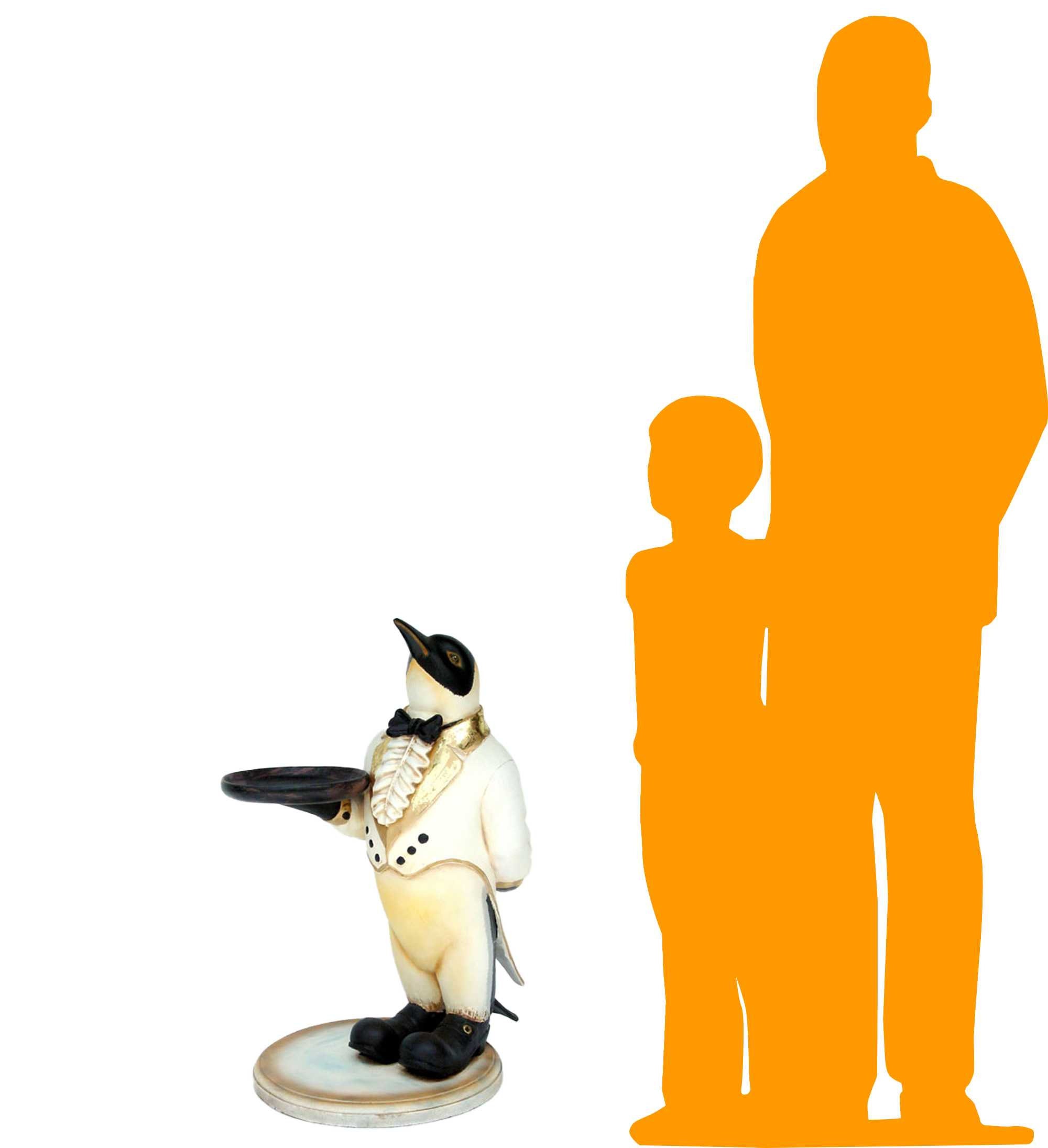 Penguin Butler Small Statue - Etsy