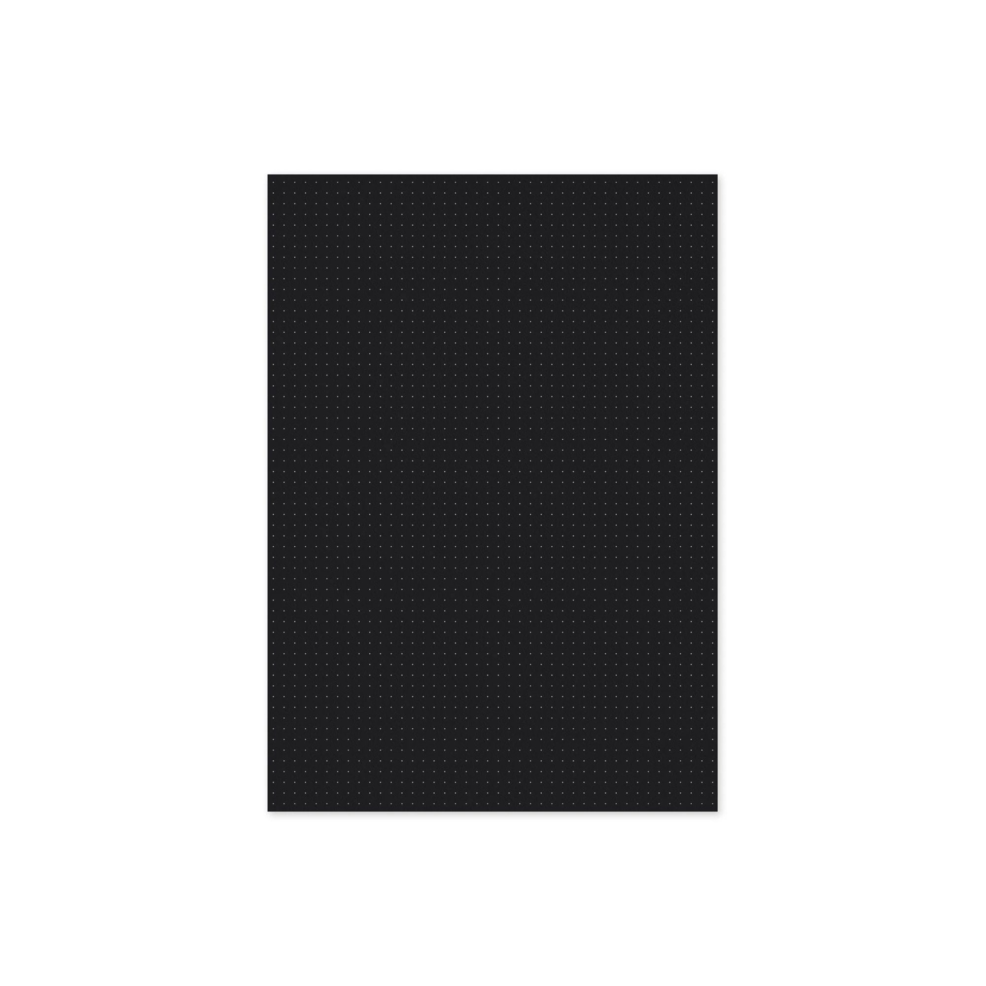 Grey Dot Grid Paper A3/A4/A5/A6 - Premium 120gsm Dotted Paper