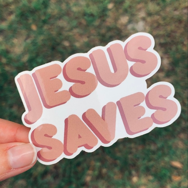 Jesus Aesthetic Stickers Etsy