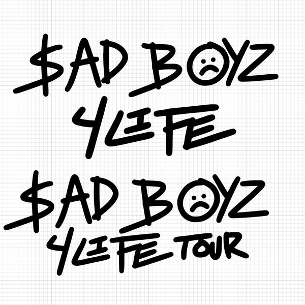 SAD BOYZ 4 LIFE png | Digital Download | Junior H | Corridos Tumbados | Mexican