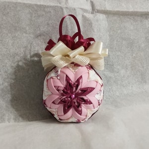 All About Wine Fabric Ball Ornament