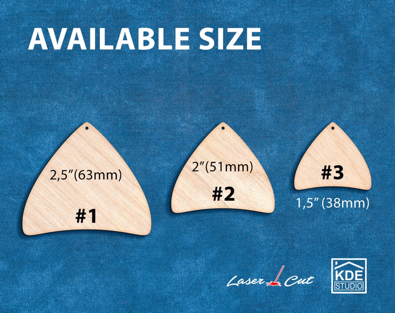 100 Pairs Wooden Earrings Blanks. Unfinished Jewelry Shapes. Etsy