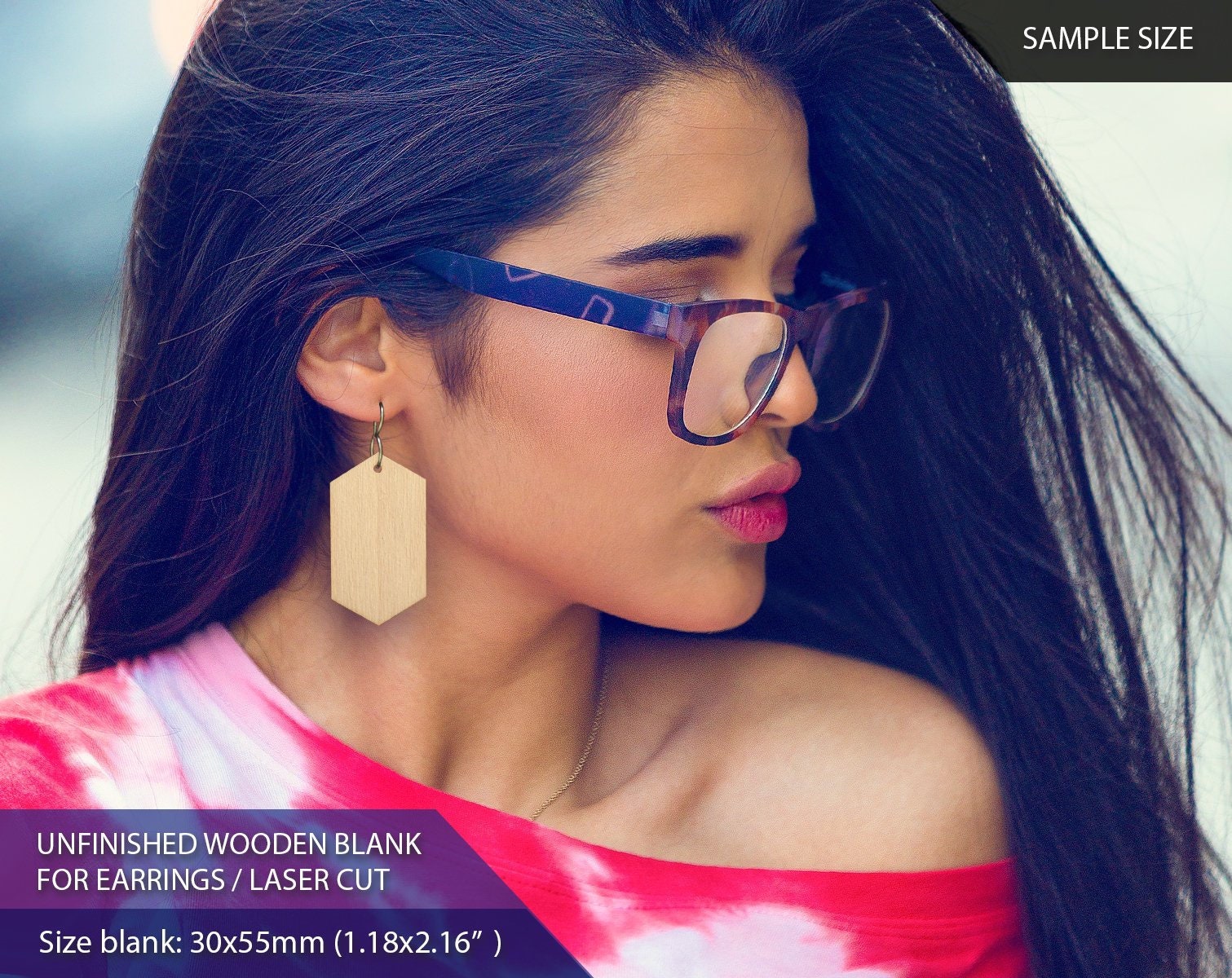 250 PCS wooden earrings blanks. Unfinished jewelry Shapes. Etsy