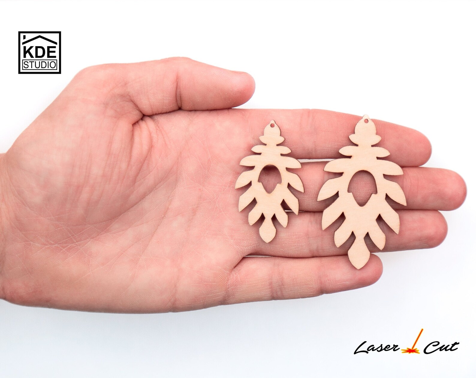 Unfinished Wood Earrings Blank Cutouts. Wooden Shapes for Etsy
