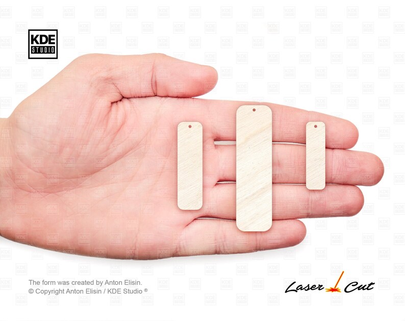 Unfinished Natural Wood Earring Blanks. Laser Cut Diy Projects Etsy