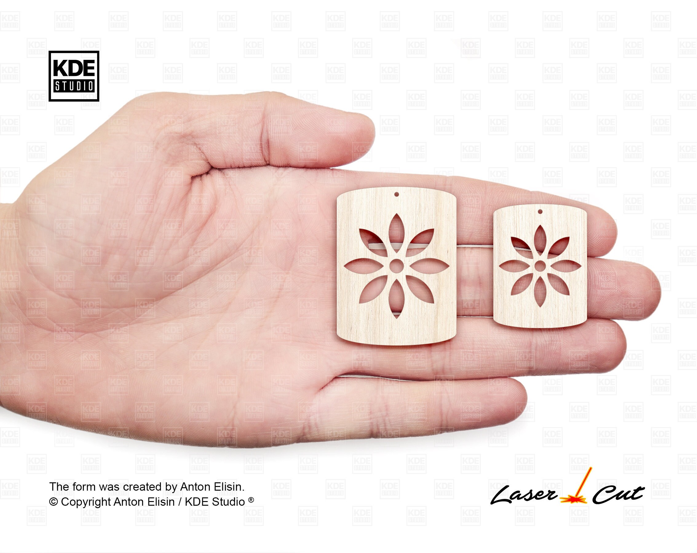 Unfinished Wood Earring Blanks. DIY Projects Laser Cut Wood Etsy