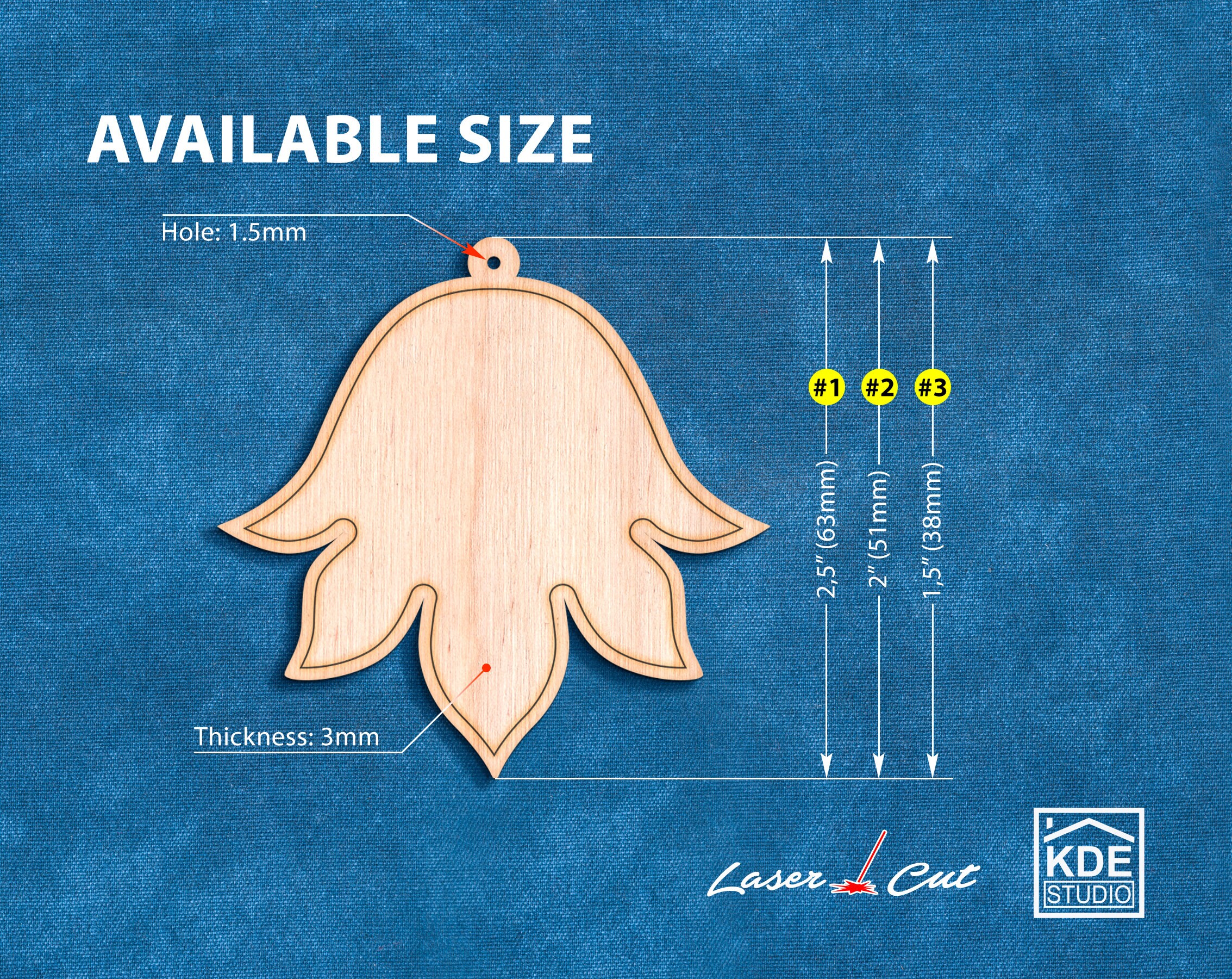 Unfinished wooden earrings blanks. Wooden cutout unfinished. Etsy