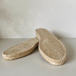 Espadrille medium wedge rope soles