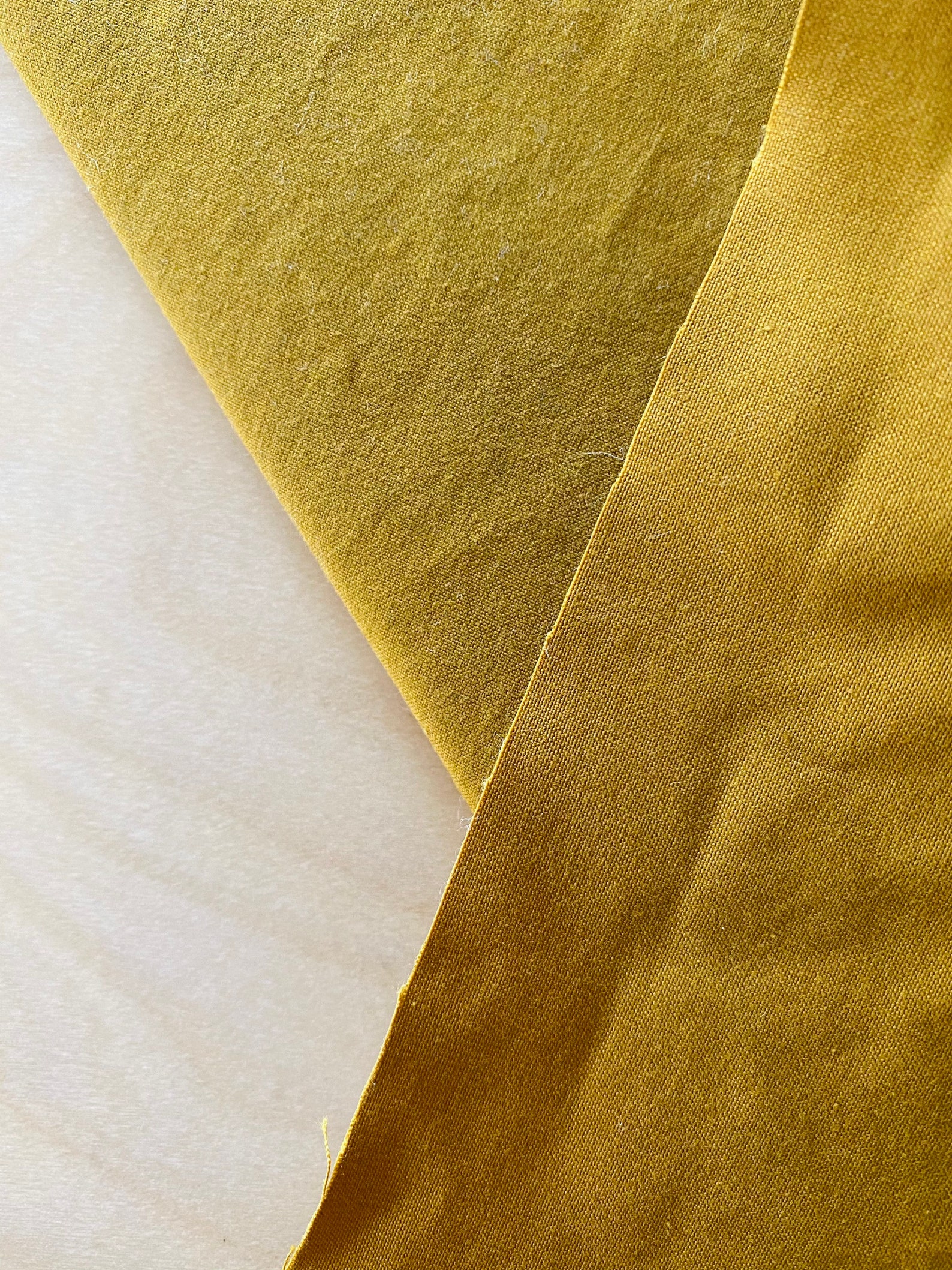 Yellow oilskin / cotton oilskin / cumin colour cotton utility Etsy