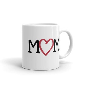 Mamá Amor Corazón Taza