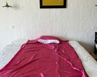Silk Sleeping Bag – 100% Mulberry Silk (47 x 98 inches, Single)