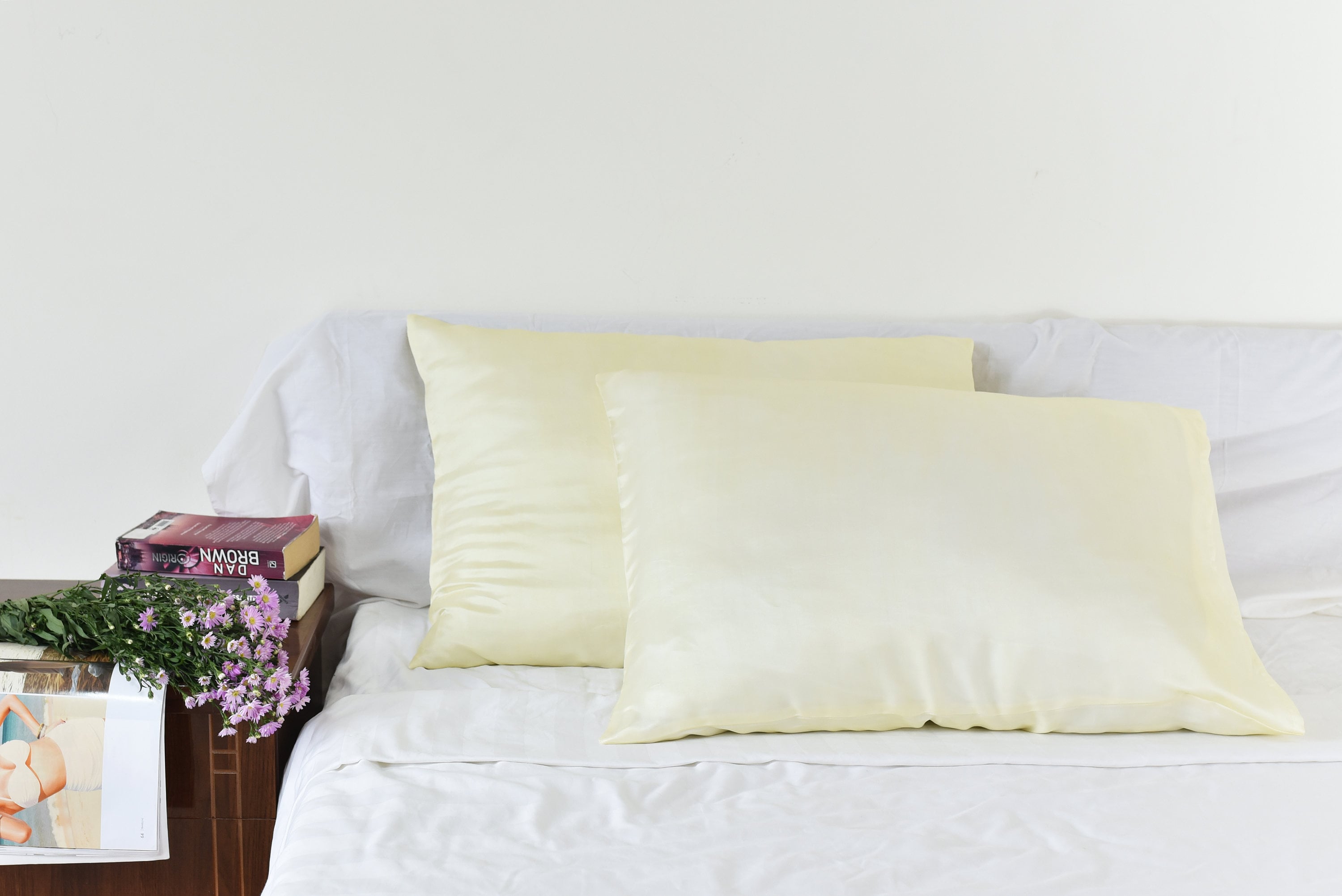 1 PAIR Pure Mulberry Silk Pillowcase. 25 Momme. Cares for Your Etsy