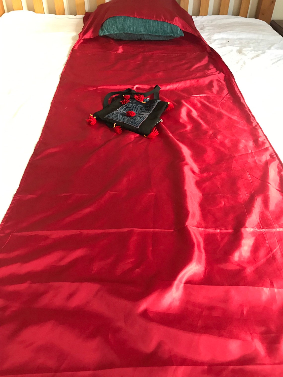 SINGLE RIPTOPS Silk Sleeping Bag Liner Silk Sleep Sack Etsy