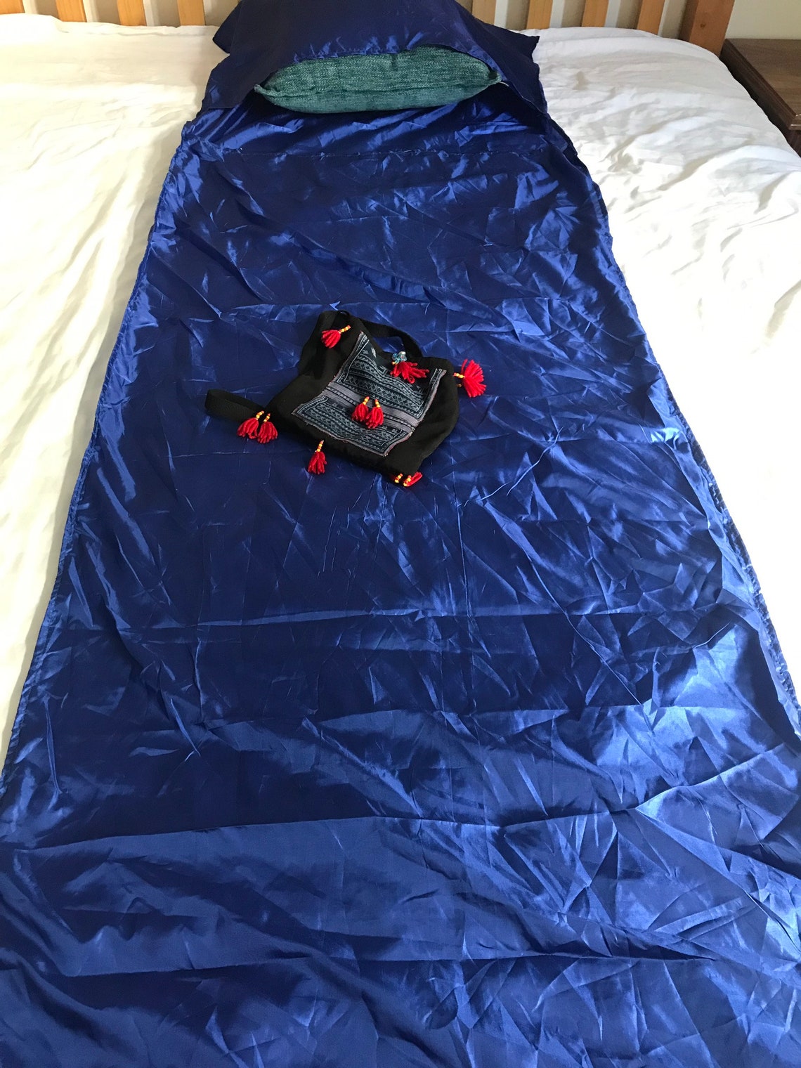 SINGLE RIPTOPS Silk Sleeping Bag Liner Silk Sleep Sack Etsy