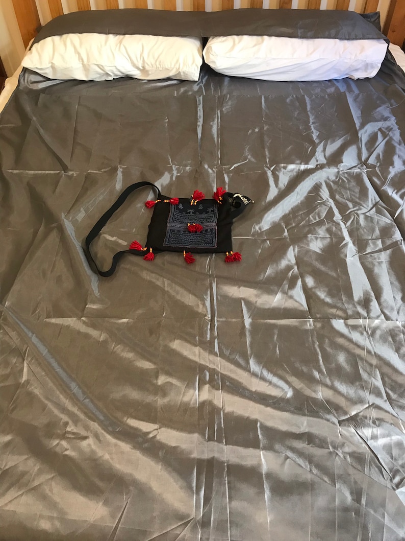 DOUBLE RIPTOPS Silk Sleeping Bag Liner Silk Sleep Sack Etsy