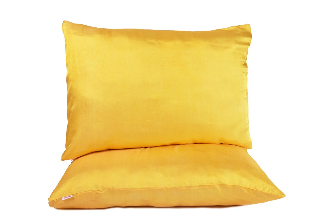 1 PAIR Pure Mulberry Silk Pillowcase. 9 Colours. Cares for Your Hair and Complexion. Queen Size