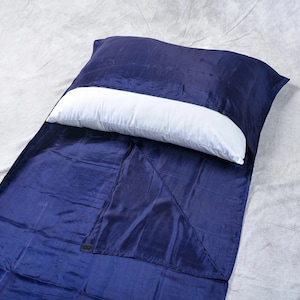 Single Pure Silk Schlafsack Liner für Camping Wandern Herberge Reisen