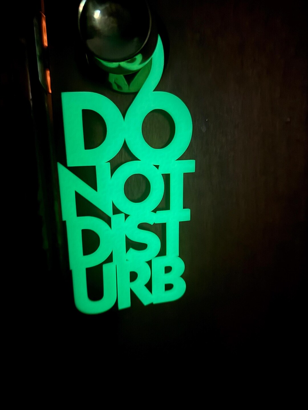 Do Not Disturb Door Hanger 3D Print - Etsy