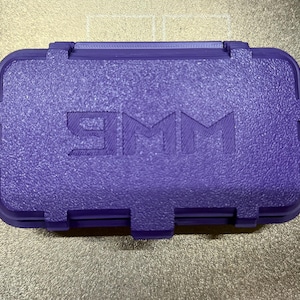 9mm Ammo Box Rugged 50 Rds