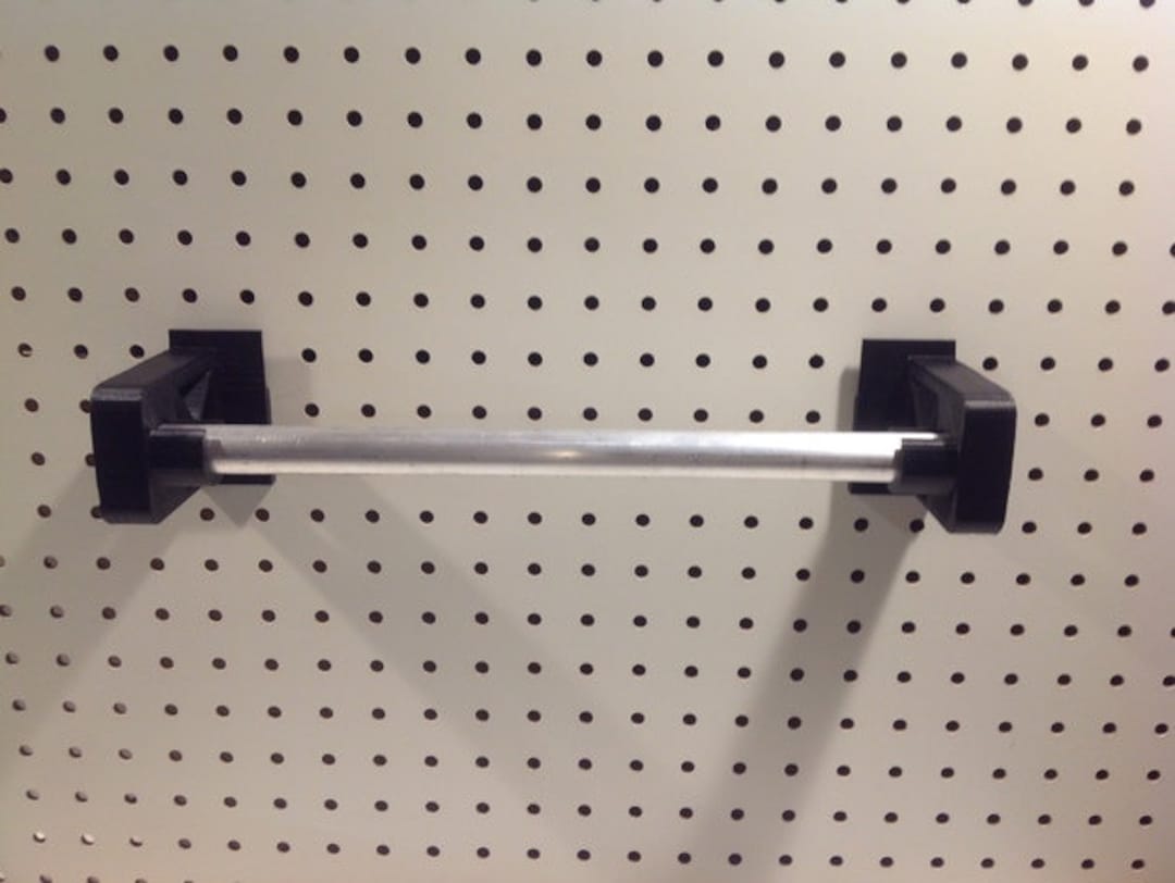 Pegboard Paper Towel Holder Etsy