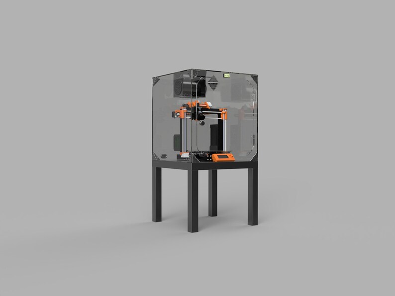 Universal 3D Printer Enclosure Ikea Lack Table Compatible Etsy UK