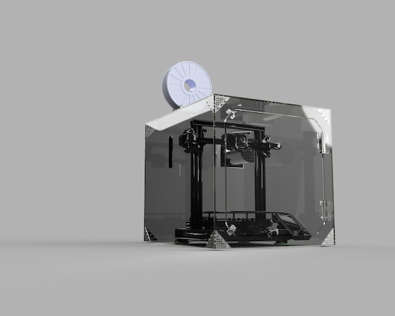 Printer Acrylic Enclosure Ender 3/pro/v2 - Etsy Denmark