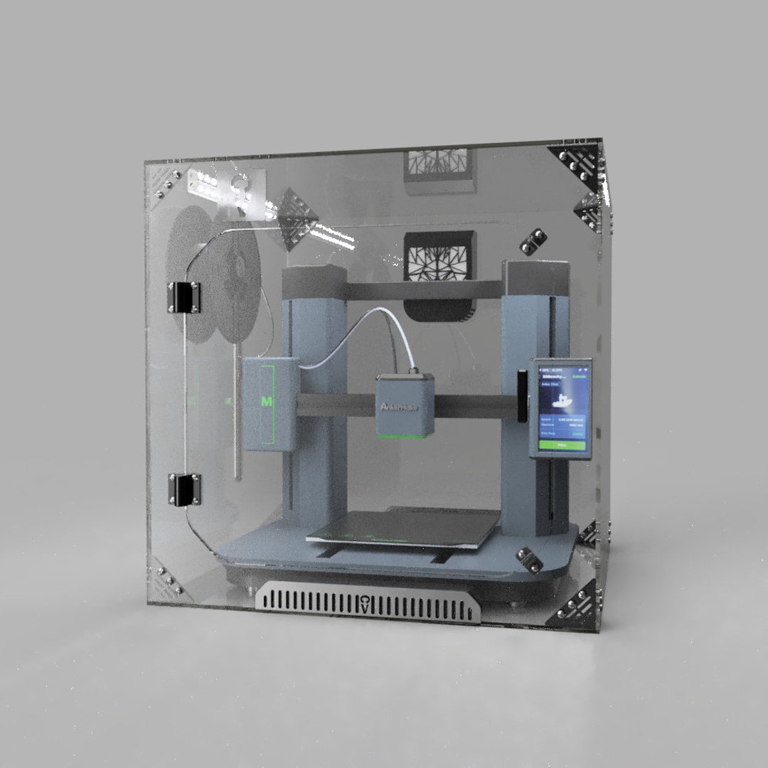3D Printer Acrylic Enclosure Ankermake M5 Full Kit. Easy to - Etsy