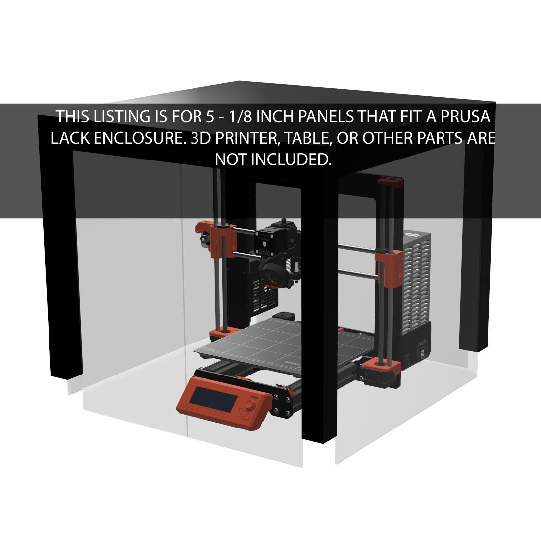 Prusa Lack Enclosure kit 3D Printer Enclosure for v1 V2 Etsy
