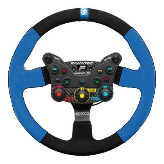 Alcantara Wheel Wrap It Overgrip Sim Racing Wheel 