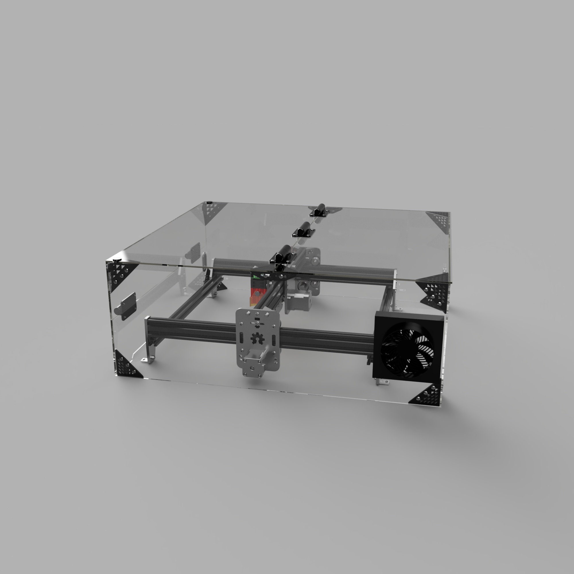 Atomstack Laser Engraver Enclosure Fume Hood Kit Fits Fits Etsy Canada