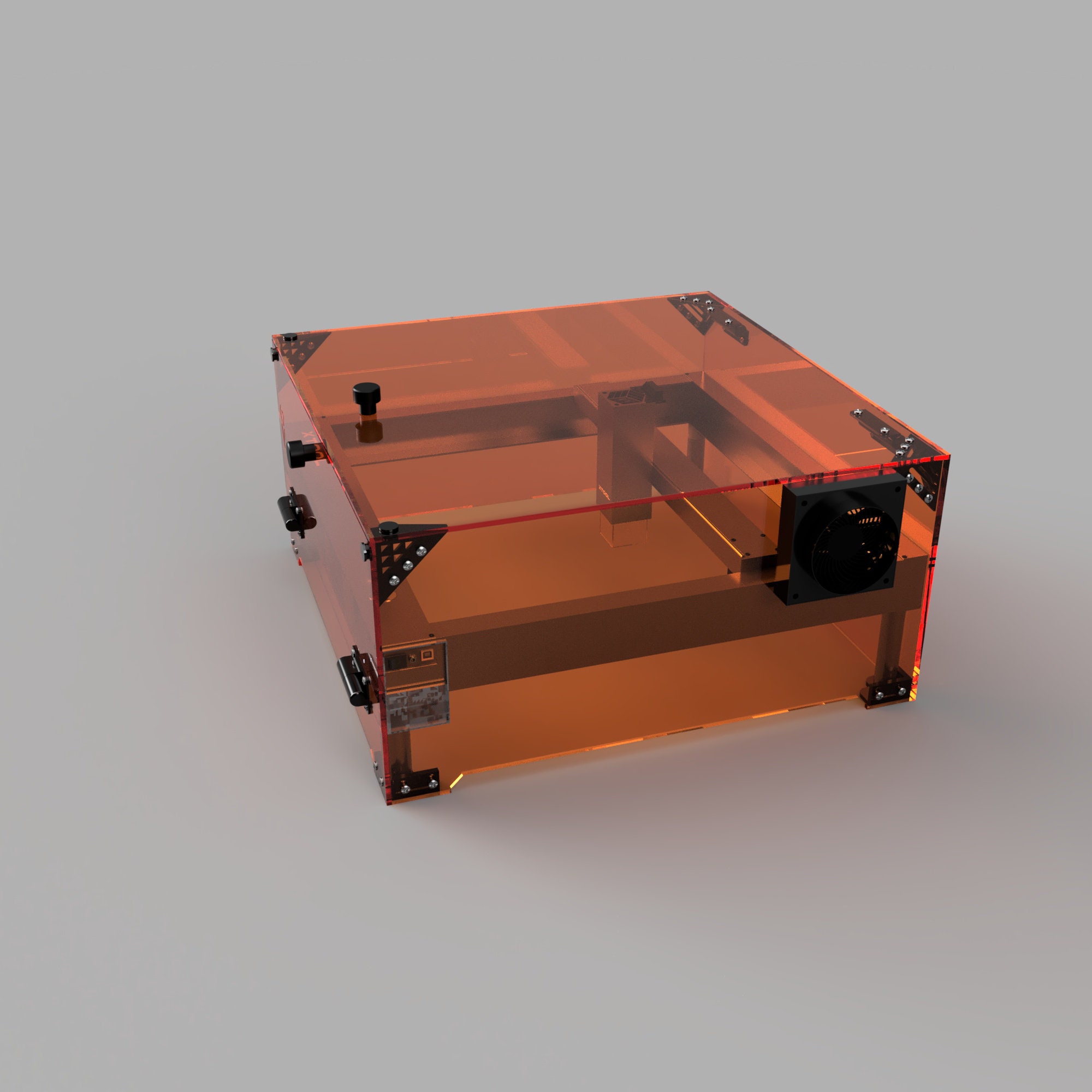 XTOOL D1 Laser Engraver Enclosure Fume Hood Kit Acrylic Etsy New Zealand