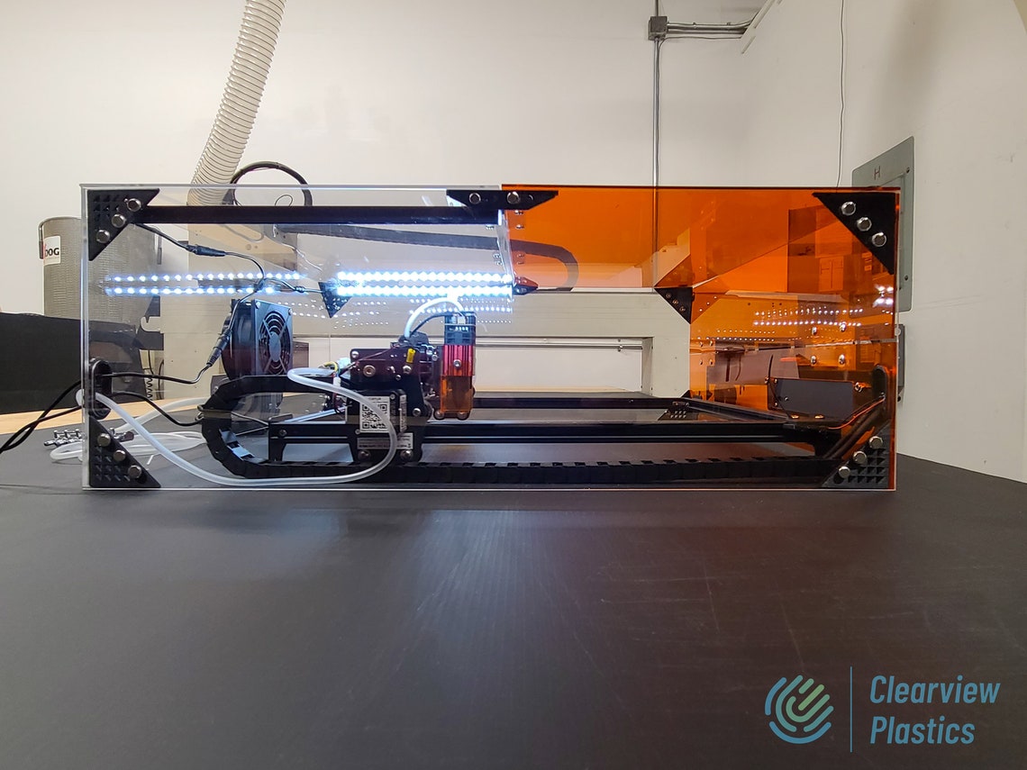 Atomstack Laser Engraver Enclosure Fume Hood Kit Fits Fits Etsy Canada