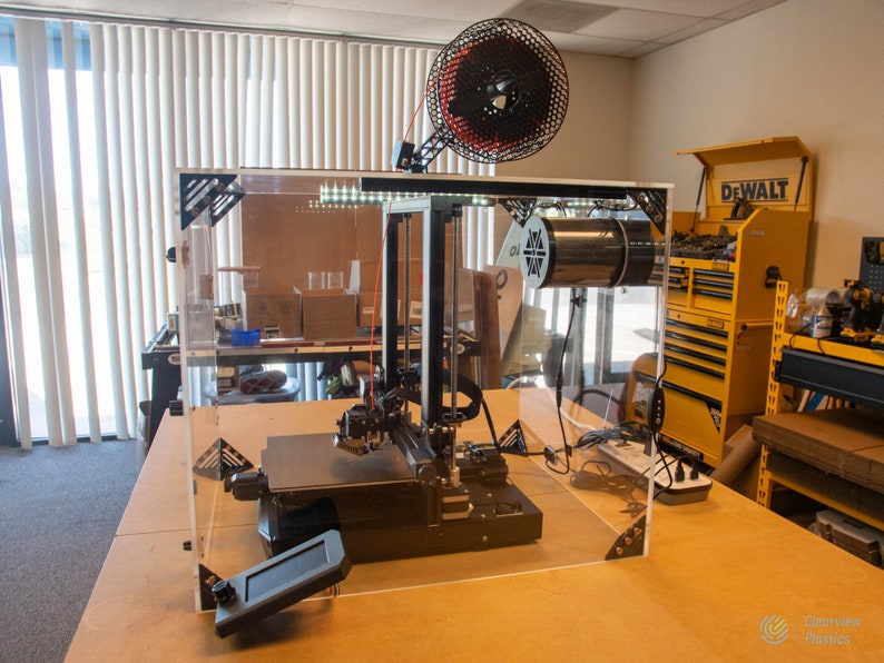 3D Printer Acrylic Enclosure Creality Ender 3 S1/pro Full Etsy