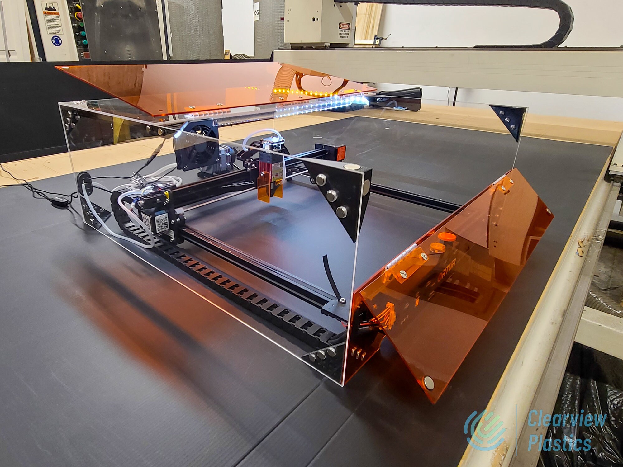 Atomstack Laser Engraver Enclosure Fume Hood Kit Fits Fits Etsy Canada