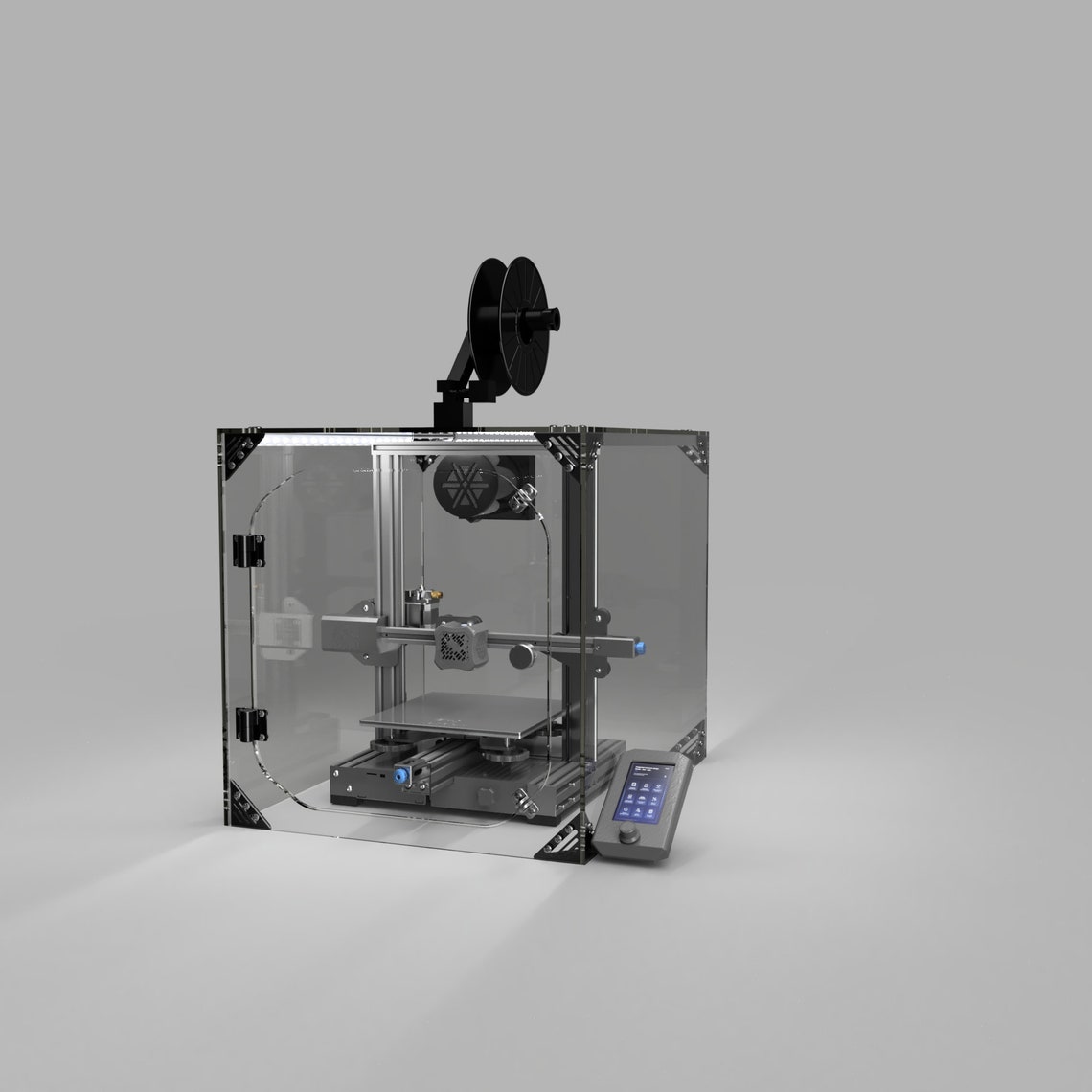 Boîtier Imprimante 3D Creality Ender 3 - Tente Ignifuge Et Antipoussière - 480x600x720mm