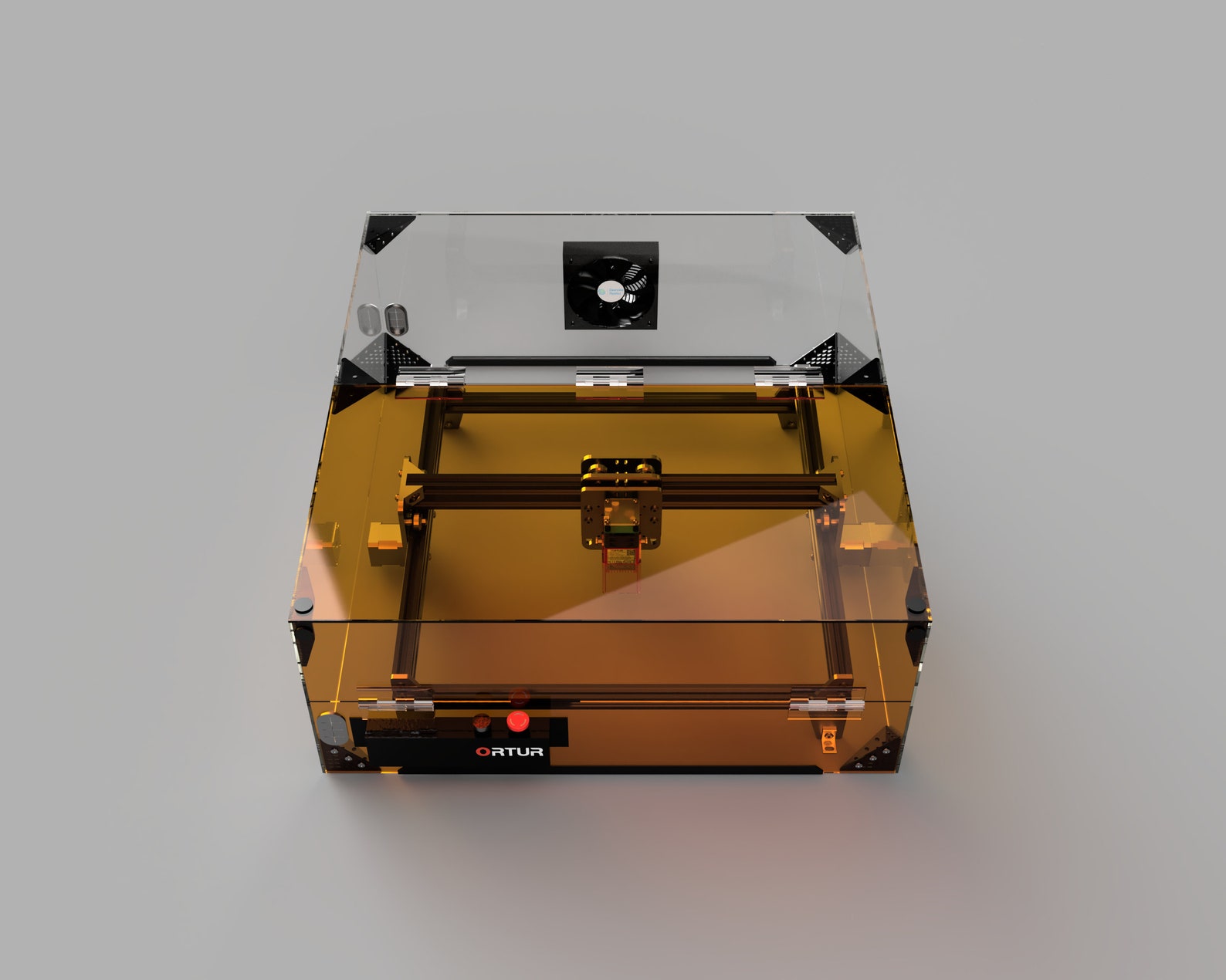 Ortur Laser Master Enclosure fume hood kit Acrylic panels Etsy