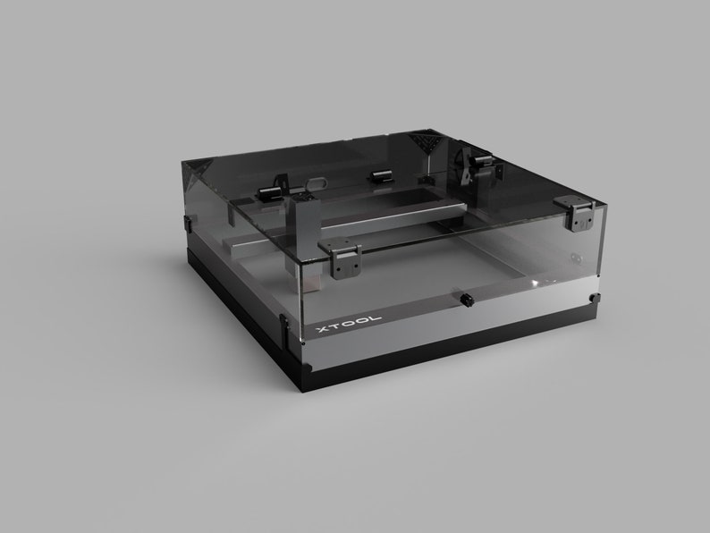 XTOOL D1 Laser Engraver Enclosure Fume Hood Kit Acrylic Etsy