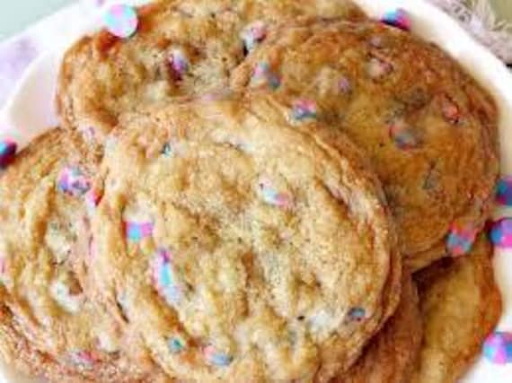 Chocolate Chip Unicorn Cookies