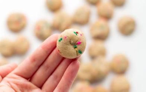 Birthday Cake Cookie Balls