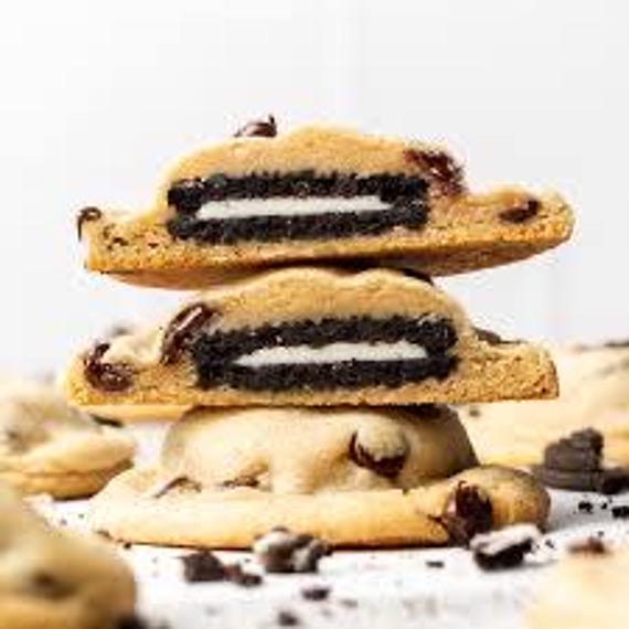 Stuff Oreo Chocolate Chip Cookies