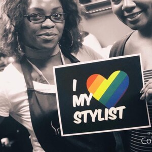 Fully Customizable Social Media Hair Salon Signs