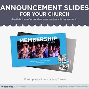 Church Slides for Events, Church Announcement Slides, Editable Church Canva Templates, Worship Graphics, Church Slides, Digital Download