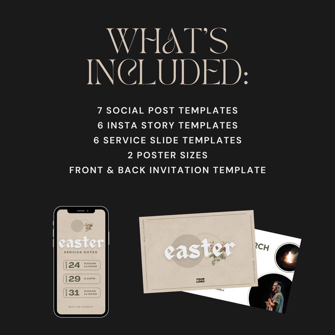 Easter Templates For Churches Easter Church Graphics Easter Template