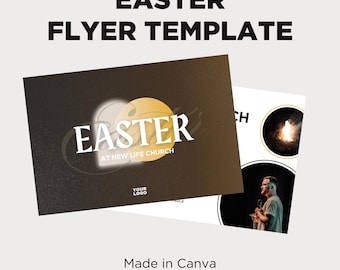 Church Easter flyer, church postcard invitation template, come to church invitation, church invitation template, church template