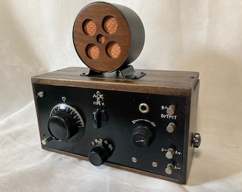 Custom Bluetooth Crosley Radio: 1923 Ace Type V, 2-Speaker Stereo Free Shipping