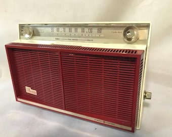 Vintage Space Age 1958 G E Radio Model T 116 A Now A Bluetooth 2 Speaker Stereo Free Shipping