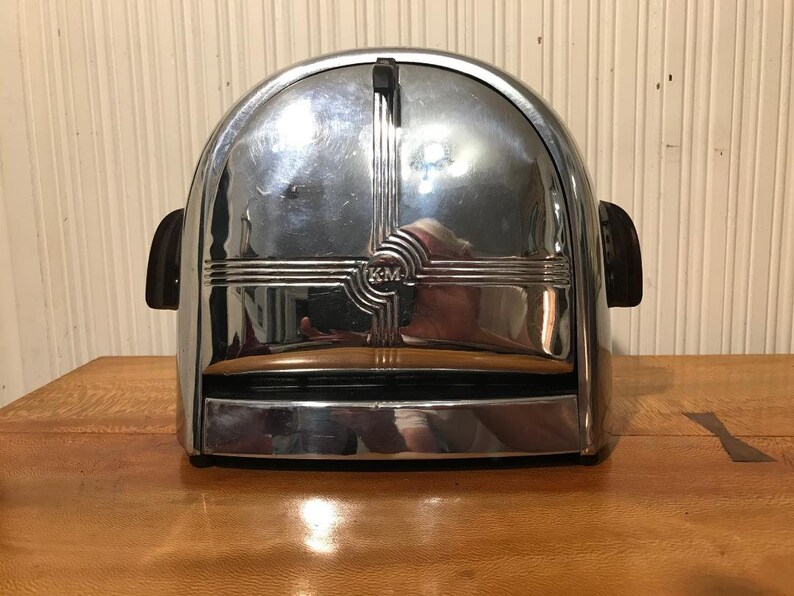 Vintage 1940's Knapp Monarch Toaster w/ Bluetooth Speaker Etsy