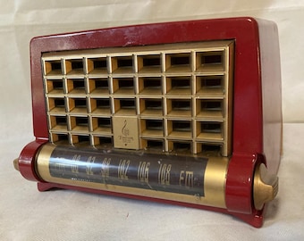 Vintage Deco 1949 Emerson Radio 602-C now a Very Cool Bluetooth Speaker Free Shipping