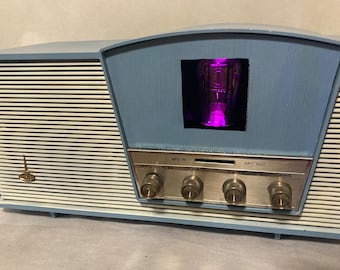 Space Age MCM 1960 Motorola Radio B6N Now Bluetooth with Lited Dial COOL Free Shipping